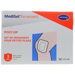 Set de pansements post-opératoires petites plaies - x3