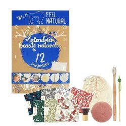 Feel Natural Calendrier de l'Avent Coffret 12 surprises beauté naturelle