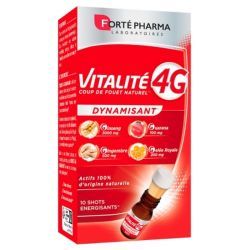 Vitalite 4G Dynamisant - 10 shots