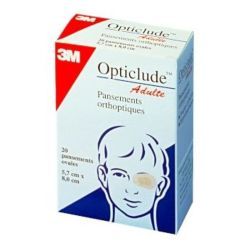 Opticlude Pansement Orthoptique - 20 unités