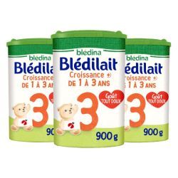 Laits infantiles Blédilait Croissance - 900g