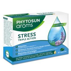 Stress et Sommeil-STRESS TRIPLE ACTION - 30 capsules