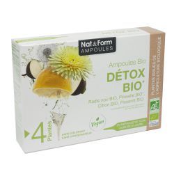 Nat & Form Détox Bio ampoules -  20 ampoules 