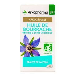 ARKOPHARMA Arkogélules Huile de Bourrache bio - 60 gélules