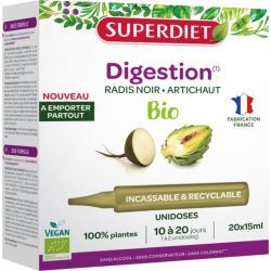 Radis noir Artichaut Bio - 20 unidoses