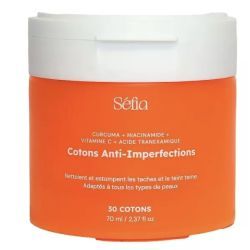 Sefia Boite Coton Curcuma 30