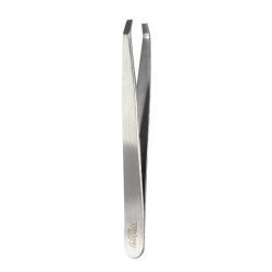 Pince à épiler mors crabe inox