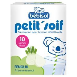 Petit'Soif Boisson désaltérante Fenouil - 10 sachets