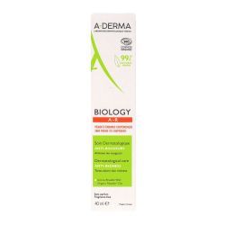 A-DERMA Biology A-R Soin Dermatologique Anti-Rougeurs Bio - 40 ml