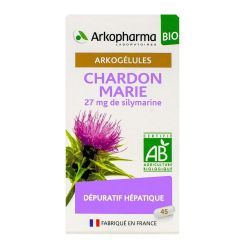 Arkopharma Arkogélules Chardon Marie Bio - 45 Gélules