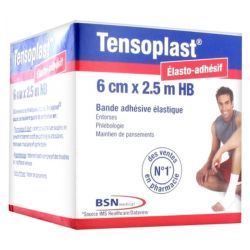 Tensoplast bande adhésive élastique - 6 cm x 2,5 m