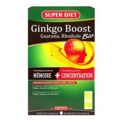 Superdiet Ginkgo Boost Bio - 20 Ampoules