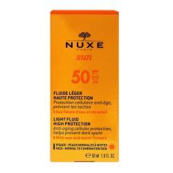  Nuxe Sun Fluide Léger Haute Protection SPF50 - 50ml