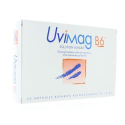 UVIMAG B6, solution buvable - 20 ampoules