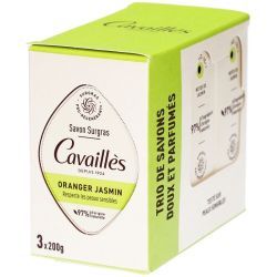 Savon Surgras Oranger Jasmin - 3 savons de 200 g