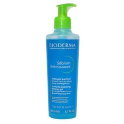 Bioderma Sebium Gel Mous Pg Fl 200Ml