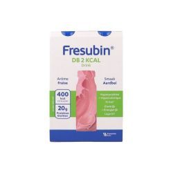 DB 2 Kcal Drink Fraise - 4 x 200 ml