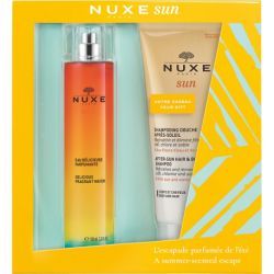 Nuxe Sun Eau Délicieuse Parfumante Vaporisateur 100 ml + Shampoing Douche Après-Soleil 200 ml Offert