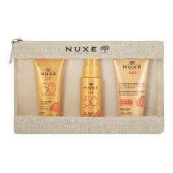 Mes Indispensables Haute Protection Solaire - Crème visage 30ml, Spray visage & corps 50ml, Lait après-soleil 50ml