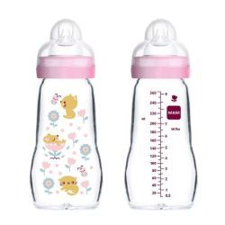 Biberon Verre Premium Bonbon - 260ml