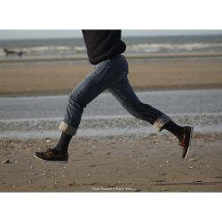 City Bas de contention homme classe 3 - Noir