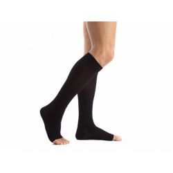 Venoflex City Confort Chaussettes Pied Ouvert - Noir
