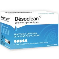 Lingettes ophtalmiques Désoclean - 20 unités