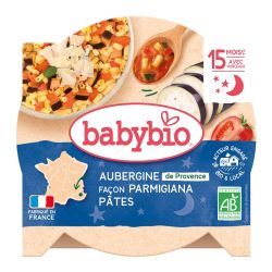 Menus Du Soir Aubergines de Provence façon Parmigiana Pâtes - Assiette 260g