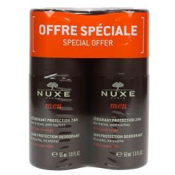 Nuxe Men Déodorant Protection 24H Anti-traces - 2x50ml 