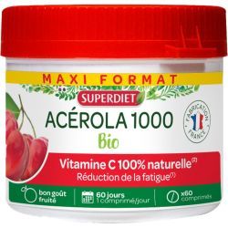 Acérola 1000 Bio - 60 comprimés
