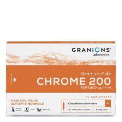 Chrome 200 Fort - 30 Ampoules