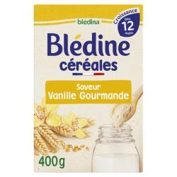Petits-déjeuners Blédine Croissance Saveur Vanille Gourmande - Lot de 3 x 400g