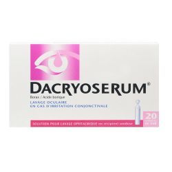 DACRYOSERUM SOLUTION POUR LAVAGE OCULAIRE