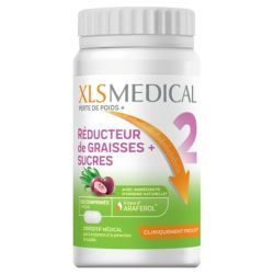 Réducteur de graisses + sucres - 120 comprimés
