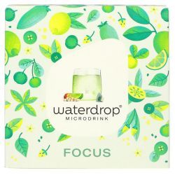 Waterdrop Microdrink FOCUS - Saveur citron vert-baobab-acérola - 12 capsules à dissoudre