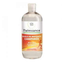 Natessance Huile de Massage Camphrée - 500 ml