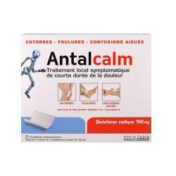 ANTALCALM 140 mg - 5 emplâtres médicamenteux