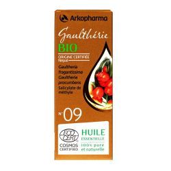 Arkopharma Huile Essentielle Gaulthérie (Gaultheria fragantissima) Bio n°09 - 10 ml