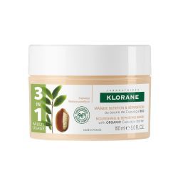 Klorane Masque nutrition et réparation au beurre de Cupuaçu Bio - 150ml