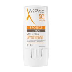 A-DERMA PROTECT X-TREM Stick solaire invisible SPF50+ - 8gr