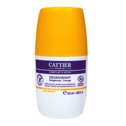 Cattier Déodorant Roll-On Bergamote Orange Bio -50 ml