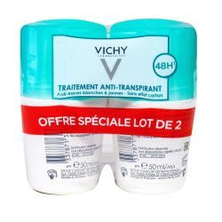 DÉODORANT Bille AntiI-Transpirant 48h Anti-Traces - 2x50ml