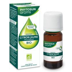 Huiles essentielles Citron jaune bio