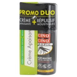 Tropic Lotion Anti-Moustiques + Crème Apaisante - 75ml + 40g