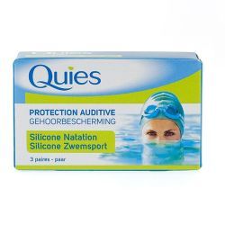 Protection Auditive Silicone Natation, 3 paires