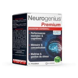 Neurogenius Premium - Boîte de 60 comprimés