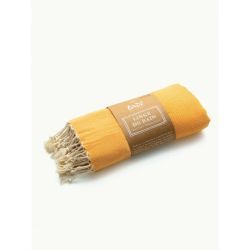 Linge Hammam Orange · Coton Bio - 180 x 100 CM
