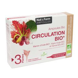 Nat & Form Circulation Bio ampoules x 20