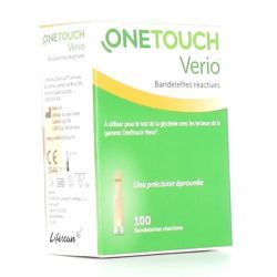Verio Bandelettes Réactives - 100 unités