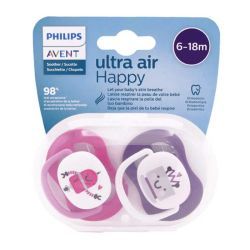 Ultra Air Sucettes Orthodontiques Love Papa - 6-18M